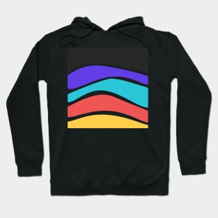 Abstract background with colors Hoodie